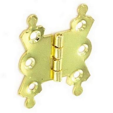 Securit S4291 Brass Plated Fancy Hinge 50mm