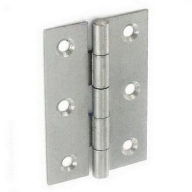 Securit S4315 Steel Butt Hinges Self Colour 75mm 1 Pair