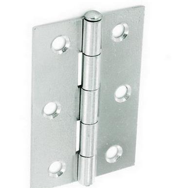 Securit S4320 Loose Pin Butt Hinges Zinc Plated 75mm 1 Pair