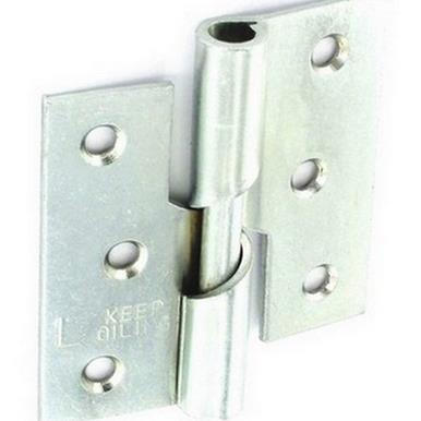 Securit S4333 Rising Butt Hinges Left Hand Zinc Plated 75mm