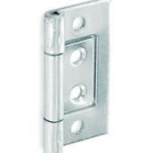 Securit S4406 Flush Hinges Zinc Plated 50mm