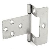 Securit S4410 Flush Hinges 5/8&quot; Cranked Zinc Plated 50mm