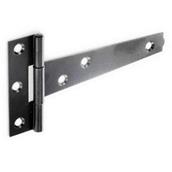 Securit S4521 Light Tee Hinges Black 100mm / 4