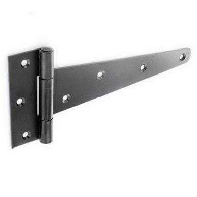 Securit S4564 Heavy Tee Hinges Black 250mm / 10&quot;