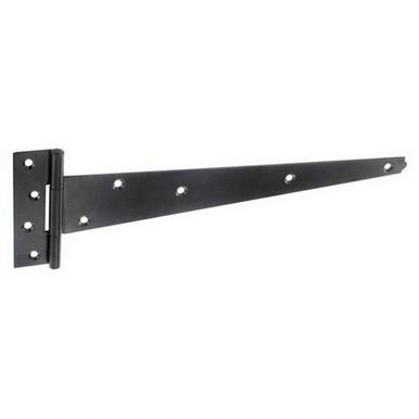 Securit S4568 Heavy Tee Hinges Black 450mm / 18&quot;