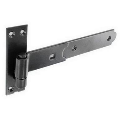 Securit S4664 Straight Bands & Hooks Black 250mm (10&quot;) 1 Pair