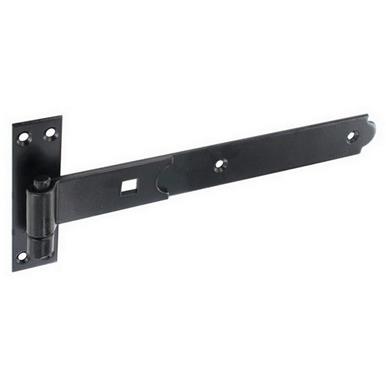 Securit S4670 Straight Bands & Hooks Black 600mm (24&quot;) 1 Pair (Carded)