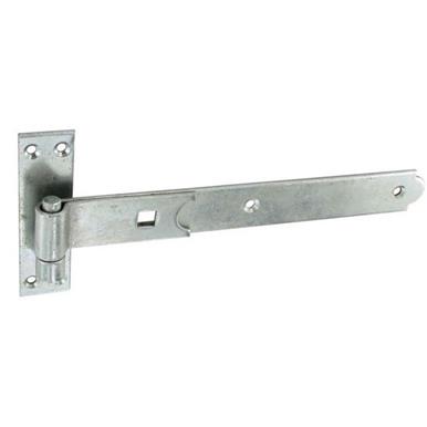 Securit S4677 Straight Bands & Hooks Galvanised 400mm (16&quot;) 1 Pair