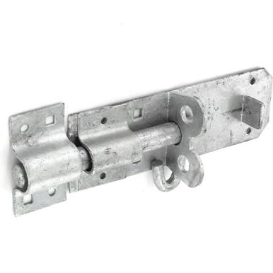 Securit S4702 1A Heavy Brenton Padbolt Galvanised 8&quot; (200mm) Carded