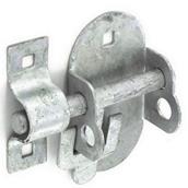 Securit S4705 Oval Padbolt 100mm Galvanised (4A)