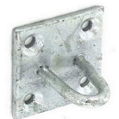 Securit S4791 Staple On Plate 50mm Galvanised