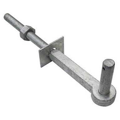 Hook to Bolt 13&quot; Galvanised For 4-10&quot; Posts. 19mm Pin.