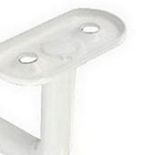 Securit S5148 Handrail Bracket White 63mm