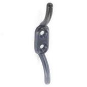 Securit S5149 Cleat Hook Black 90mm