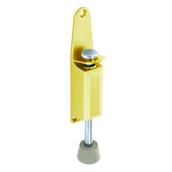 Securit S5170 Kick Down Door Stop Brass 125mm