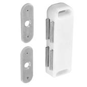 Securit S5435 Twin Magnetic Catch White 60mm Card of 1