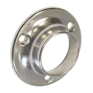 Securit S5532 End Sockets Brushed Nickel 25mm Card of 2