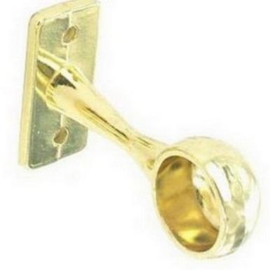 Securit S5576 End Brackets Brass 25mm * Clearance *