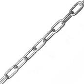 Securit S5744 Zinc Plated Chain 4mm x 19mm x 1m