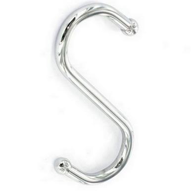 Securit S6323 S Hooks With Ball Tip Chrome 100mm Card-4