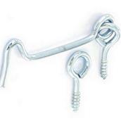 Securit S6340 Gate Hook and Eye Zinc Plated 50mm Card of 2