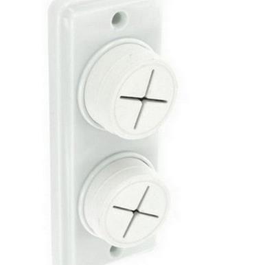 Securit S6361 Double Towel Holder White