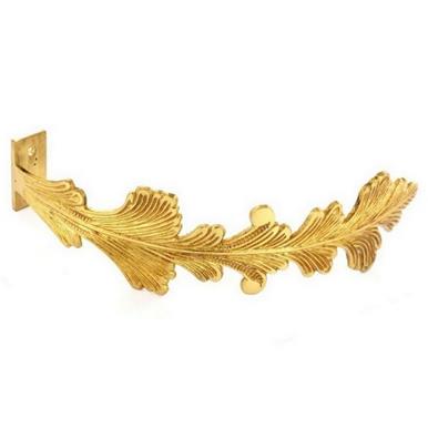 Securit S6593 Curtain Holdback Brass Antique 175mm