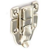 Securit S6602 Case Clips Nickel Plated 60mm Card of 1