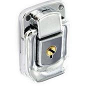 Securit S6606 Case Lock and Key Nickel Plated 48mm