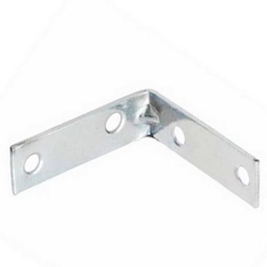 Securit S6714 Corner Brace Zinc Plated 65mm Card of 2