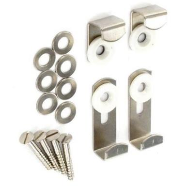 Securit S6810 Mirror Brackets Adjustable Nickel Plated 30mm Card of 4