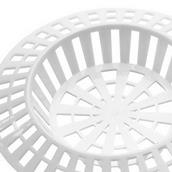 Securit S6823 White Sink Strainer 45mm