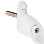 Securit S9521 Right Hand Espag Lock Window Handle White 40mm Spindle
