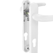 Securit S9601 UPVC Door Handle White 92mm /122mm