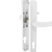 Securit S9611 UPVC Door Handle White 92mm /211mm