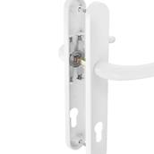 Securit S9641 UPVC Door Handle White 70Pz /215mm