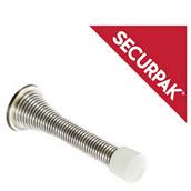 SecurPak SP10021 - Bag/10 Spring Door Stop CP 75mm (2)