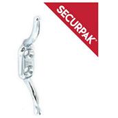 SecurPak SP10041 - Bag/10 Cleat Hook ZP 90mm (1)