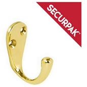 SecurPak SP10068 - Bag/10 Coat Hook BP 50mm (2)