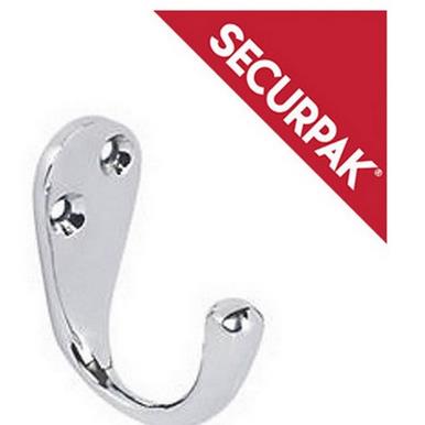 SecurPak SP10069 - Bag/10 Coat Hook CP 50mm (2)