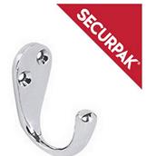 SecurPak SP10069 - Bag/10 Coat Hook CP 50mm (2)