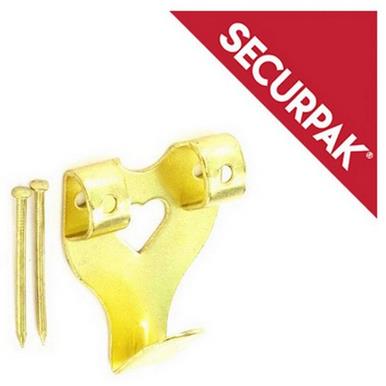 SecurPak SP10071 - Bag/10 Double Picture Hooks & Pins BP N*3 (8)