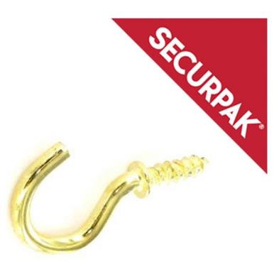 SecurPak SP10127 - Bag/10 Cup Hook BP 50mm (6)