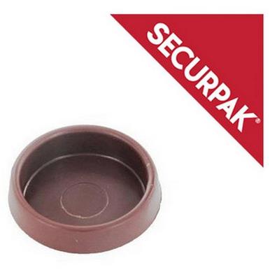 SecurPak SP10228 - Bag/10 Castor Cup Brown Small (2)