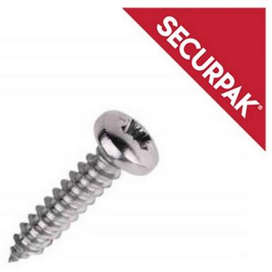 SecurPak SP10366 - Bag/10 Pozi Pan Self Tapping Screws ZP 3.5x19mm (50)