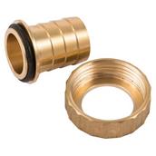 Securplumb SU9732 Brass Hose Union Nut and Tail 1/2