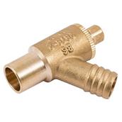 Securplumb SU9734 Drain Off Valve Capillary A Brass 1/2