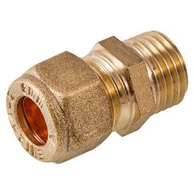Securplumb SU9797 Compression Coupling C x Mi 15 x 1/2&quot; Pack of 5 WRAS