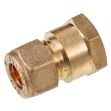 Securplumb SU9798 Compression Coupling C x Fi 15 x 1/2&quot; Pack of 5 WRAS