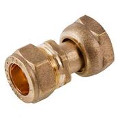 Securplumb SU9800 Tap Connector Straight C x Fi 15 x 1/2